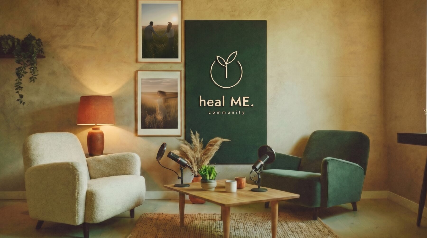 The Heal Me podcast set